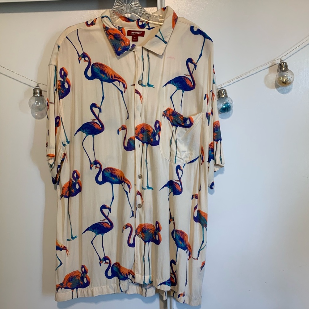 shirt with flaxes size xxl, fresh fabric.